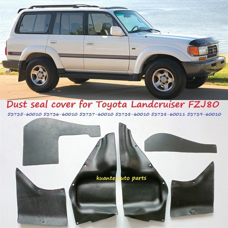 Front fender apron and dash panel for Toyota Land Cruiser